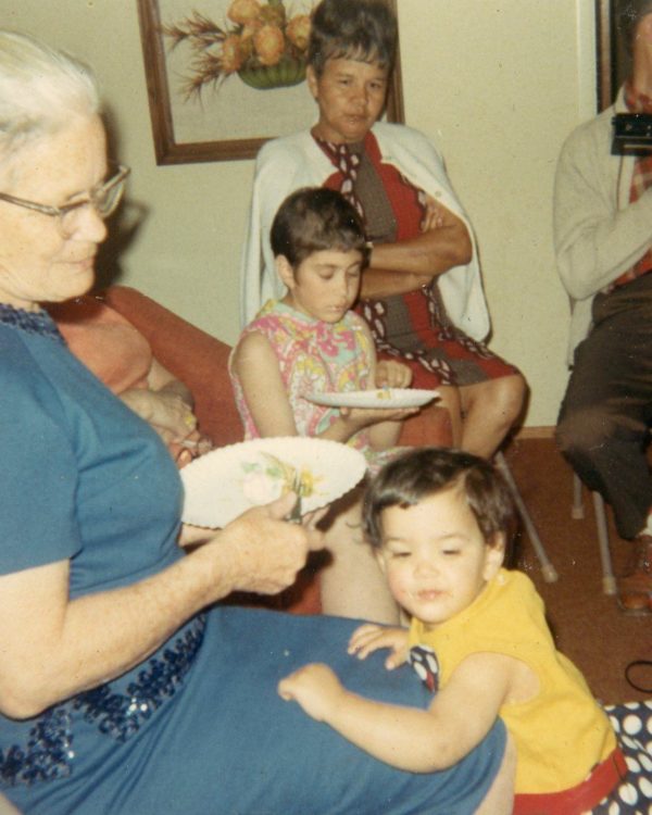 My Grandmother And Me On My 1St Birthday