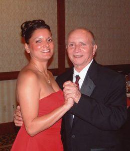 Laurene And Dad At Augie S Wedding December 2004 1